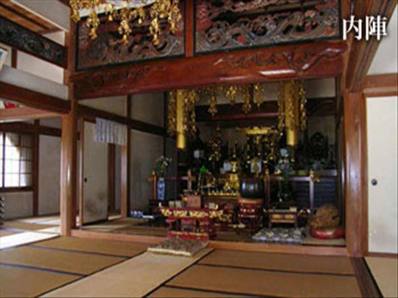 大蔵院　本堂内部