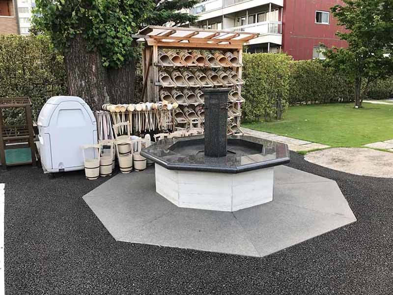 養国寺 シムティエール外苑の杜　自由に使える参拝道具