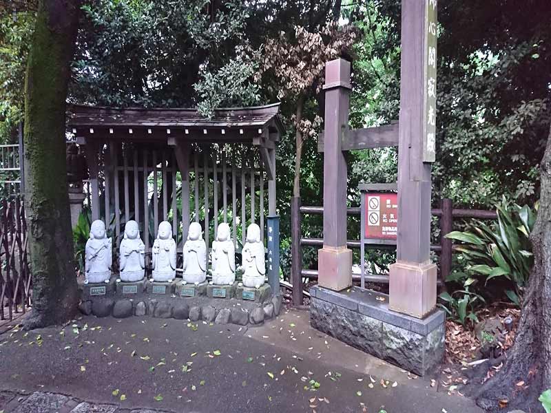 松林山 大圓寺（大円寺｜通称：大黒寺）　庭のお地蔵様