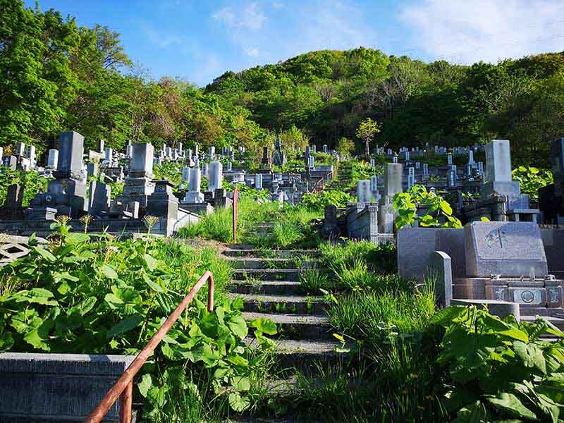 小樽市営 銭函墓地