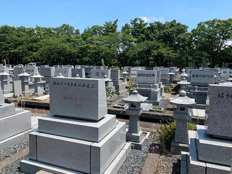 富山市営 大沢野墓地公園（あじさい園）