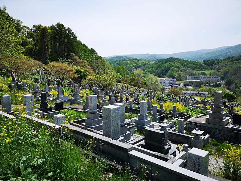 小樽市営 塩谷墓地