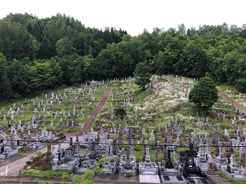 北見市立留辺蘂墓地