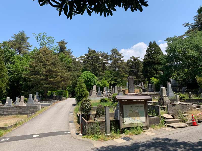 金沢市営 野田山墓地