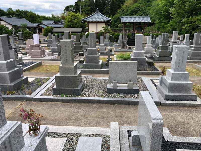 御誕生寺墓地 老梅の苑