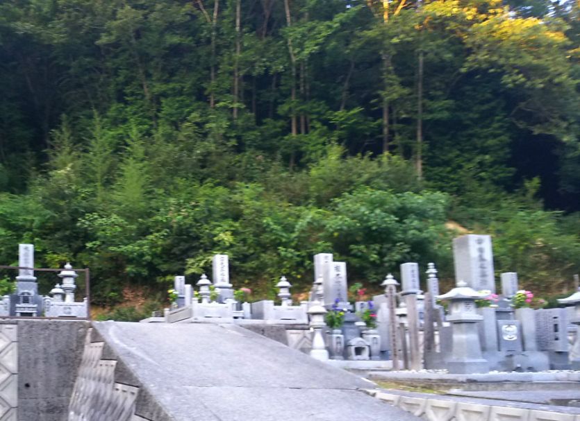 吉備中央町営 下加茂霊園　墓域