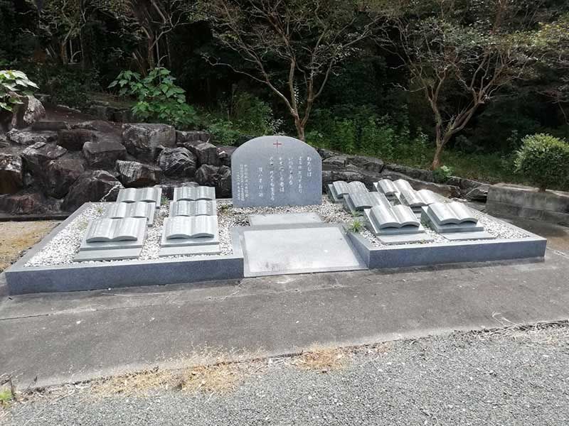 吉祥山緑地墓苑のキリスト教墓地