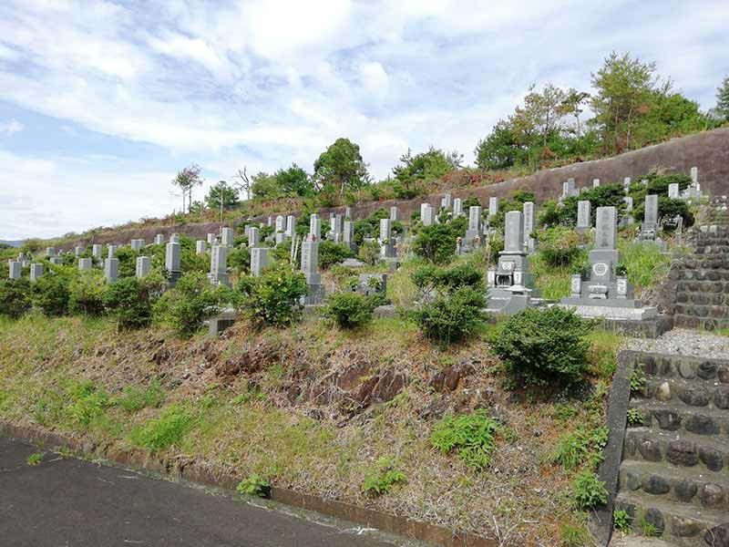 金沢霊園の霊園風景