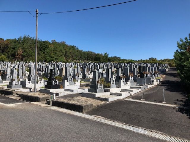 五色園墓地の園内の様子