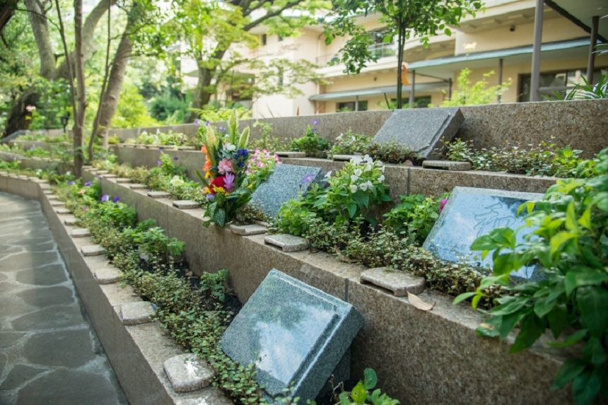 高輪墓苑のまだ空きがある洋型墓石区画