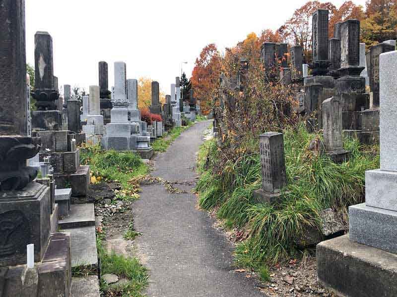 夕張市営　末広墓地