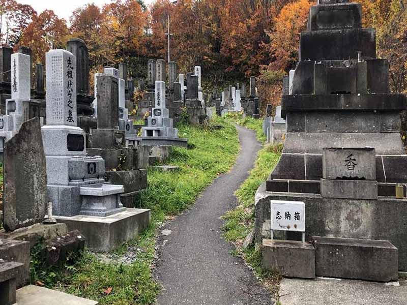 夕張市営　末広墓地