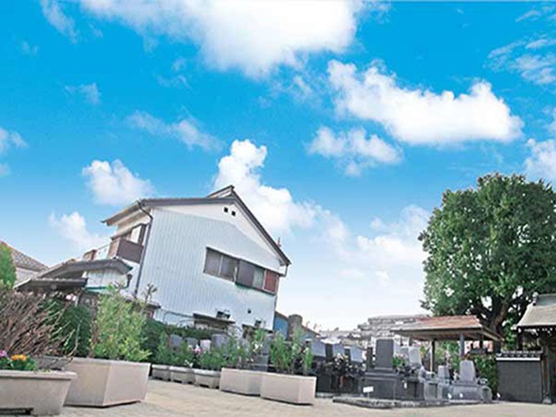 与野正圓寺墓苑　住宅街の中にある霊苑