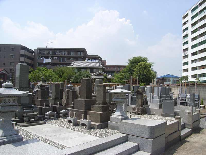 法性寺　墓域の風景