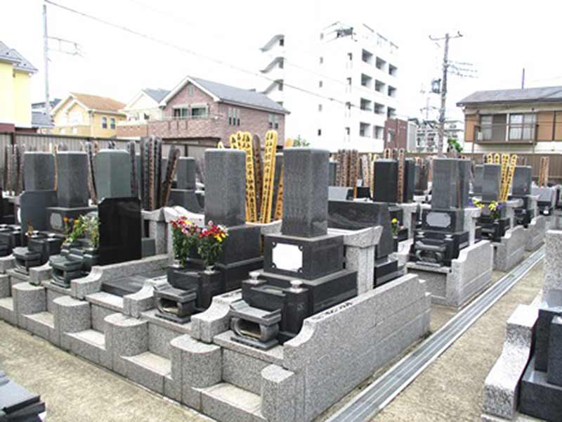 増全寺　整備された区画