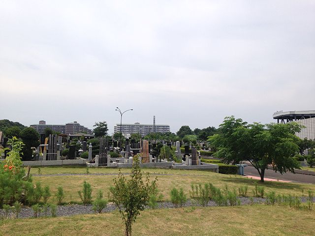 八王子市営 南多摩都市霊園　霊園風景