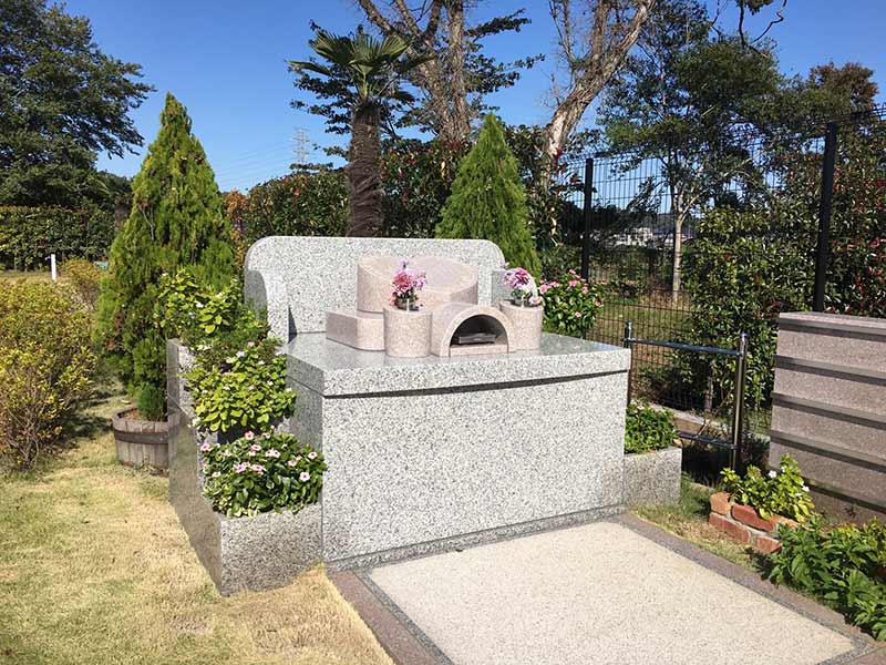 小江戸聖地霊園　園内一角