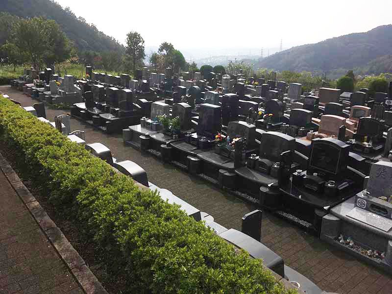 メモワール秦野　墓域からの景色も良好