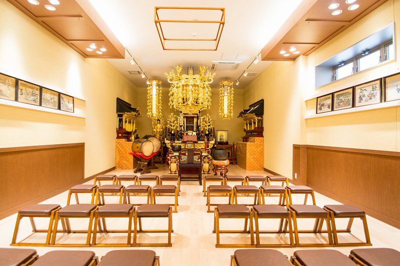 吾妻橋 天空陵苑にある法要施設