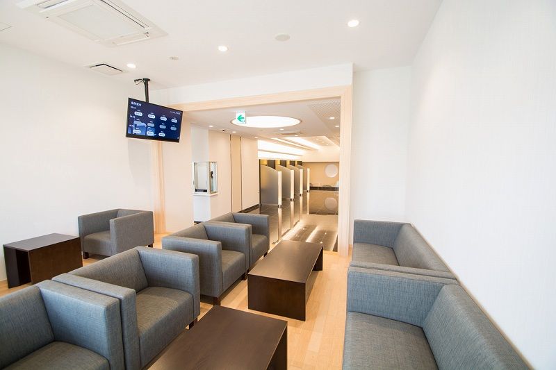 吾妻橋 天空陵苑の受付ロビー