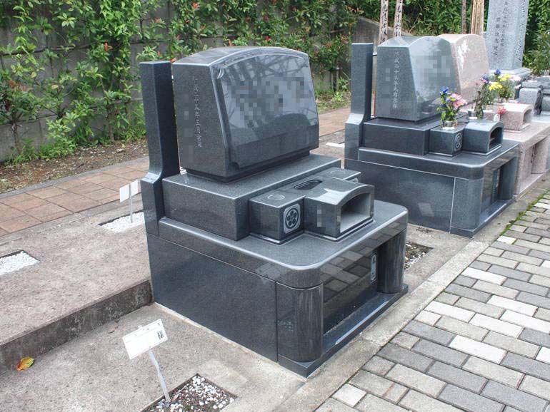 黒川光墓苑　区画整備された墓域