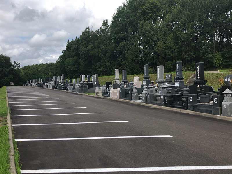 名寄市営　緑丘霊園