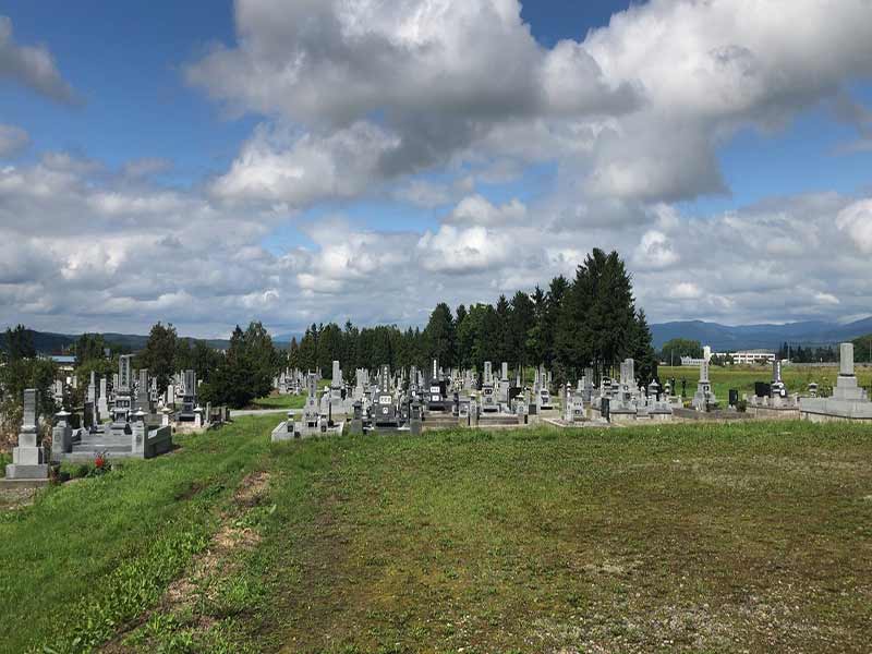 名寄市営　風連中央墓地