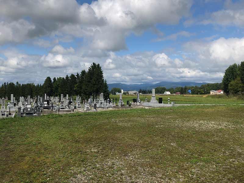 名寄市営　風連中央墓地