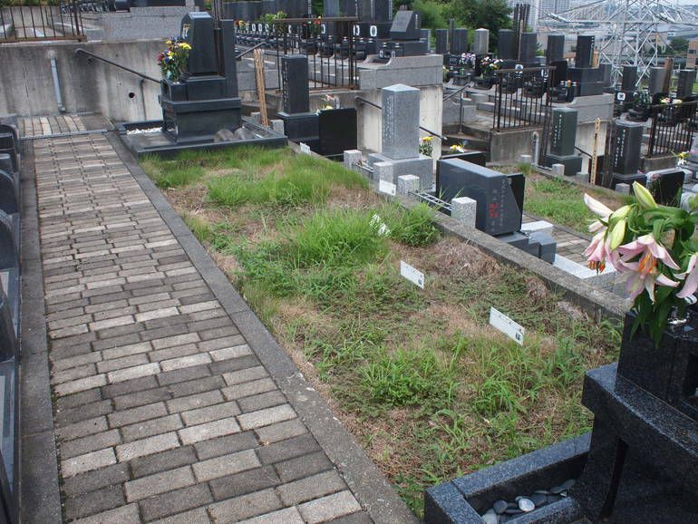 黒川光墓苑　新規募集の区画