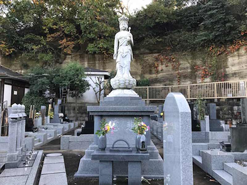 宝善院 のうこつぼ　墓域の様子