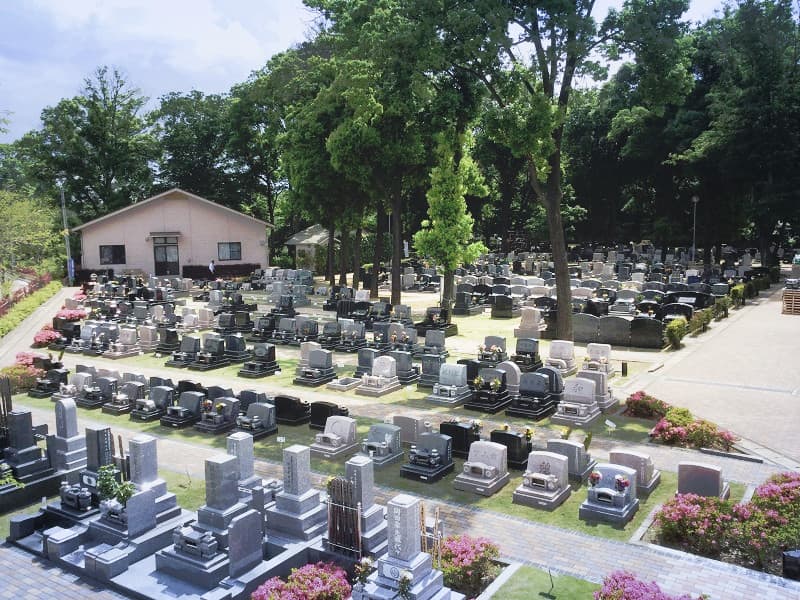 森のお墓 弥生の里・自然聖園の園内の様子