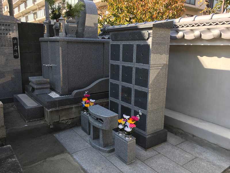 明正寺 のうこつぼ