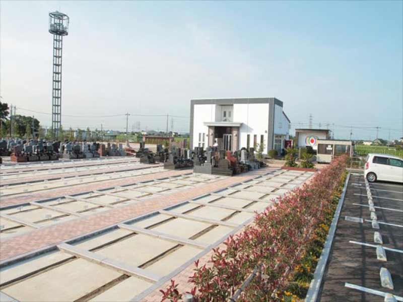 吉川美南霊園 太陽の眠り　広々とした園内