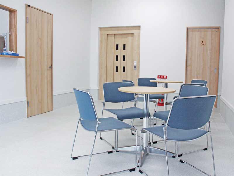 小田原富士見霊苑　休憩スペース