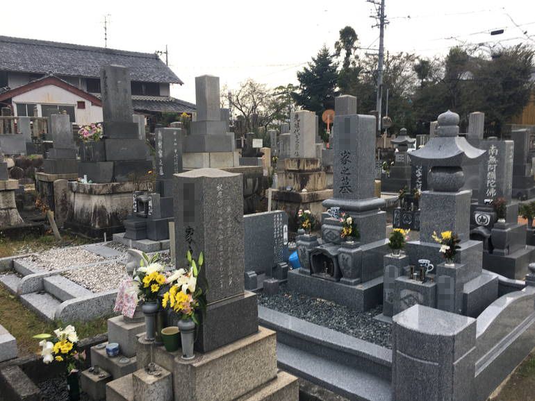 岐阜市営 柳津北宮浦墓地