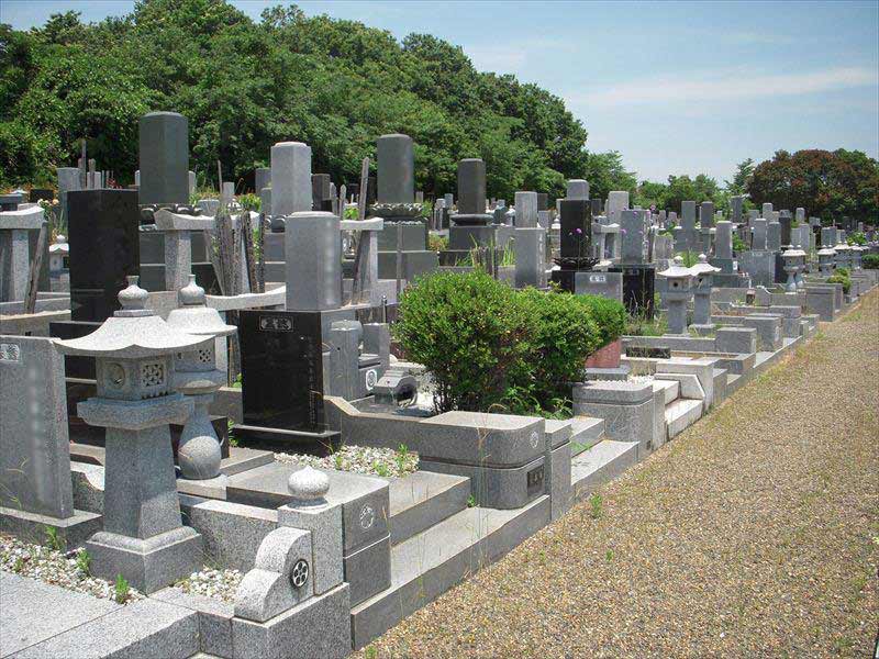 木更津市営霊園　和型墓石