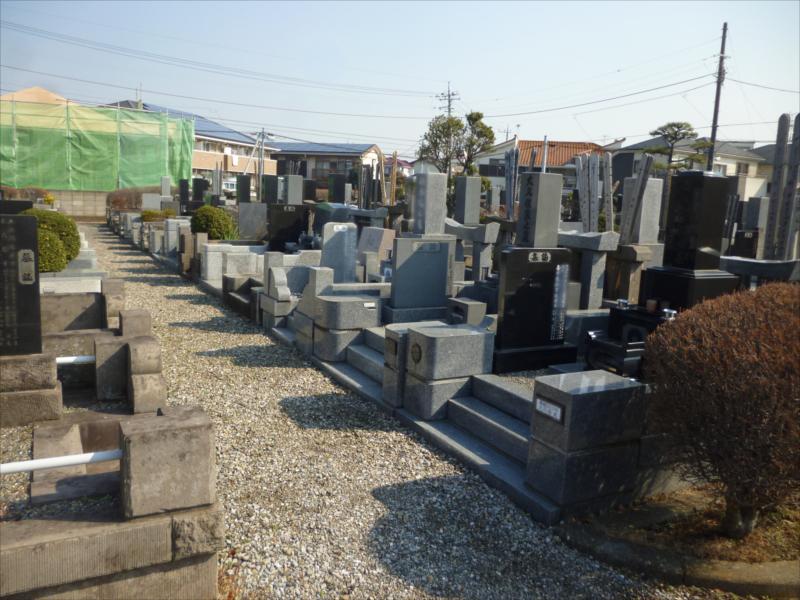 船橋市営 習志野霊園　和型墓石