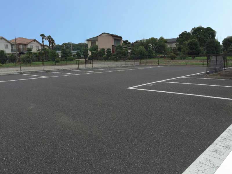グリーンメモリアル東松戸霊園　霊園向かい側にある第二駐車場