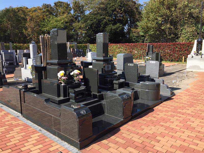 みつわ台霊園 殿台の杜　手入れの行き届いた清潔な墓域