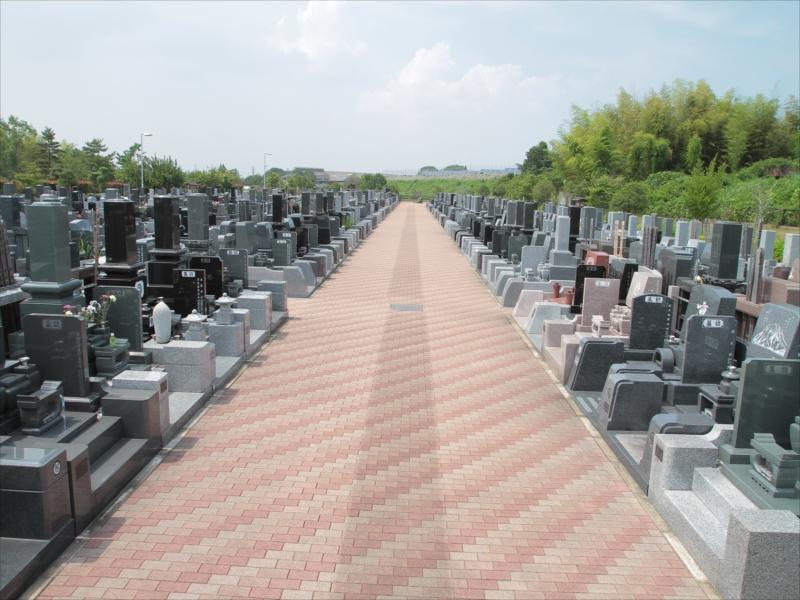 メモリアルパーク市原能満霊苑　ゆとりある敷地