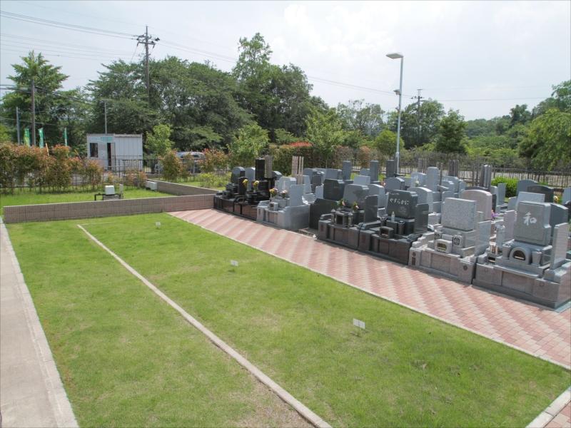 メモリアルパーク市原能満霊苑　新しい区画
