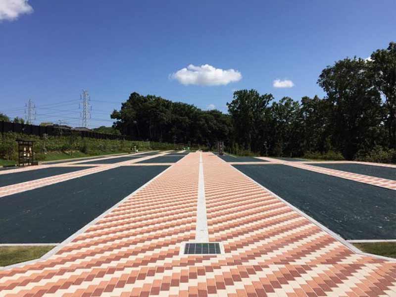 桜の郷　市原能満聖地霊苑　整備された区画