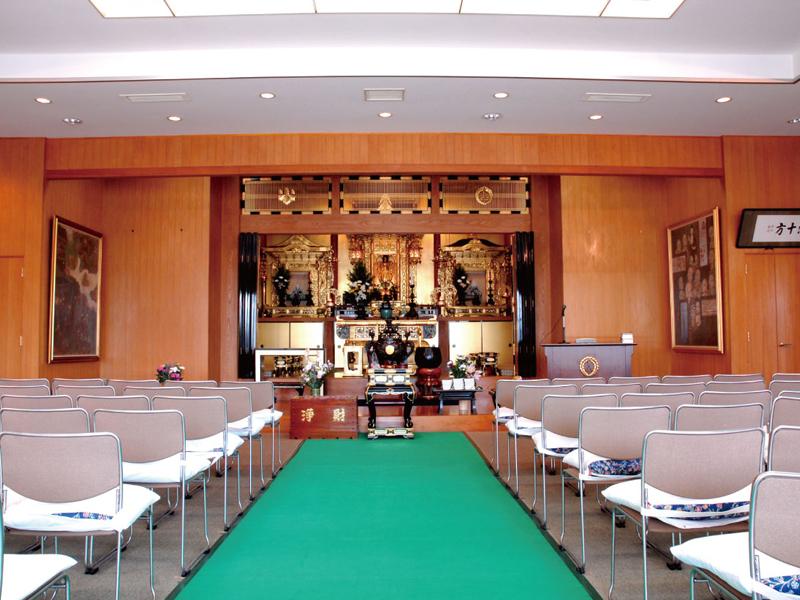大恩寺 無量寿堂　法要室