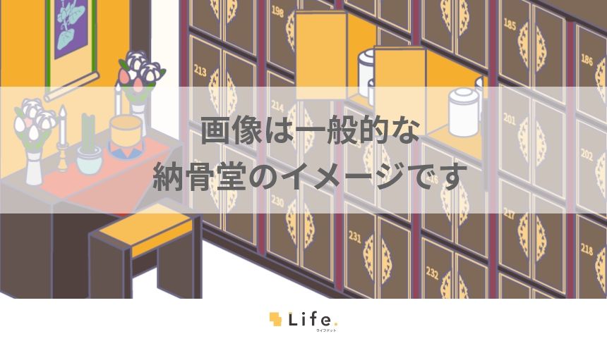 大谷本廟 西本願寺 墓域イメージイラスト