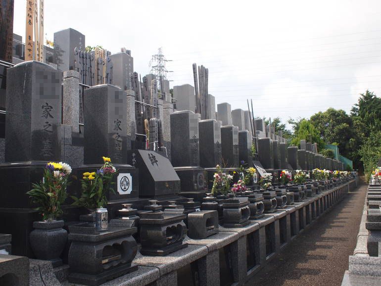 藤沢霊園　陽当りのよい墓域