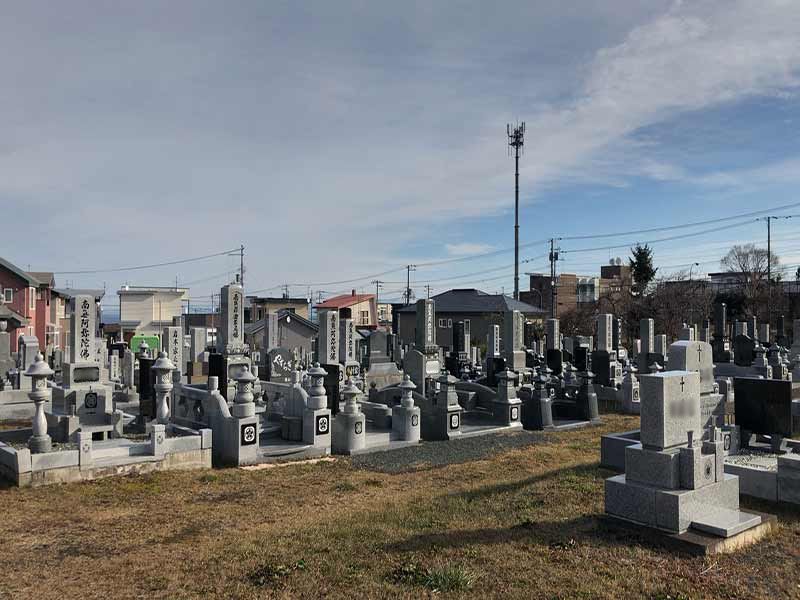 網走市営　桂町墓地