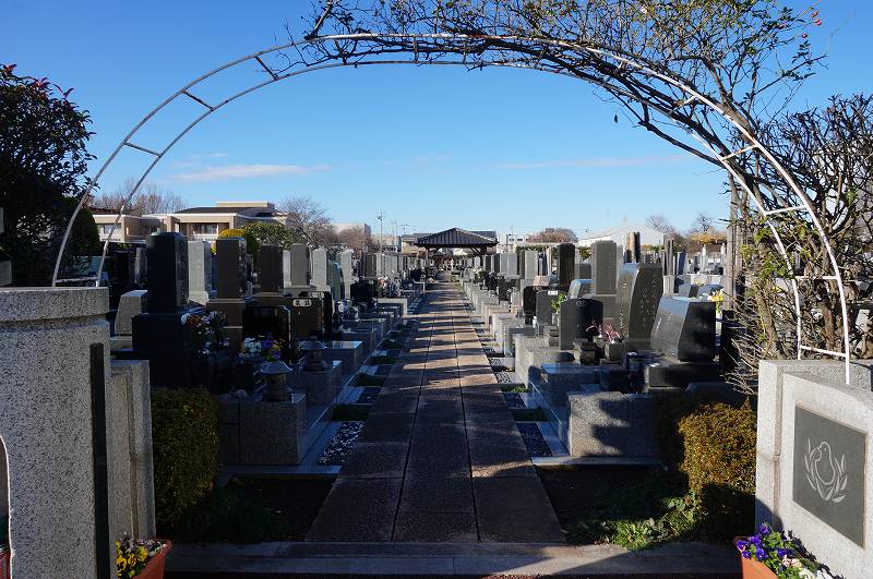 平和浄苑　霊苑入り口