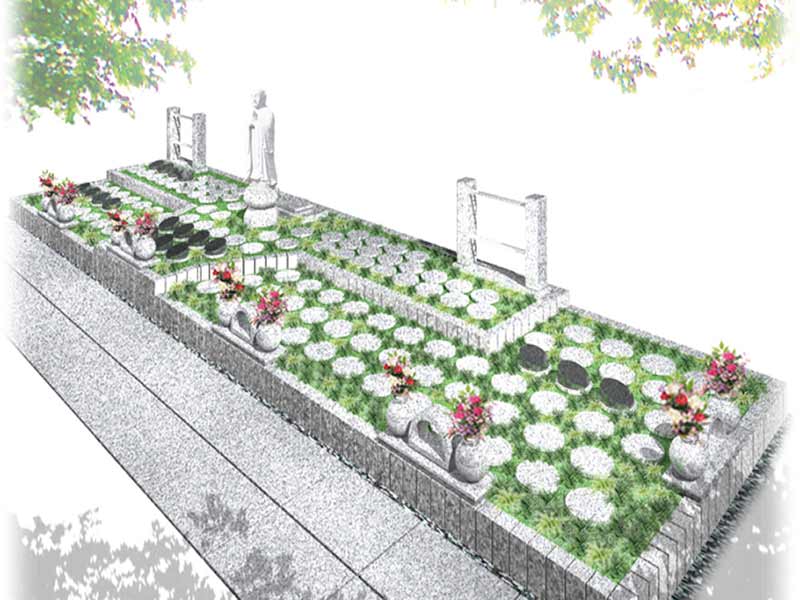 北鎌倉十王堂樹木葬墓地　樹木葬