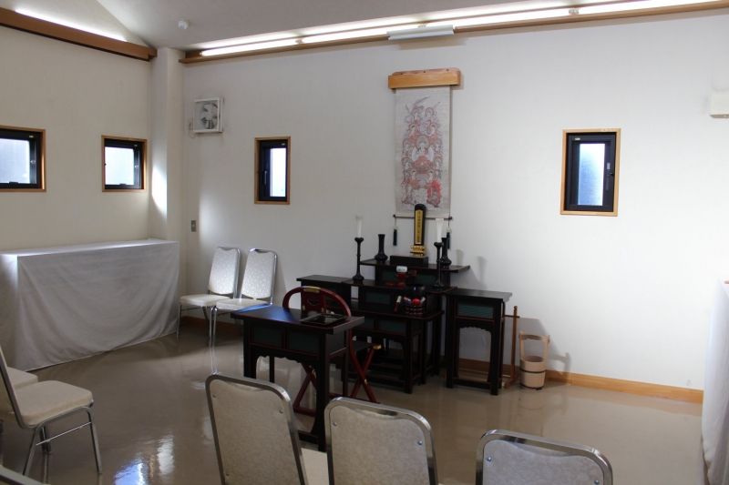 メモリアルガーデン新座　法要室内