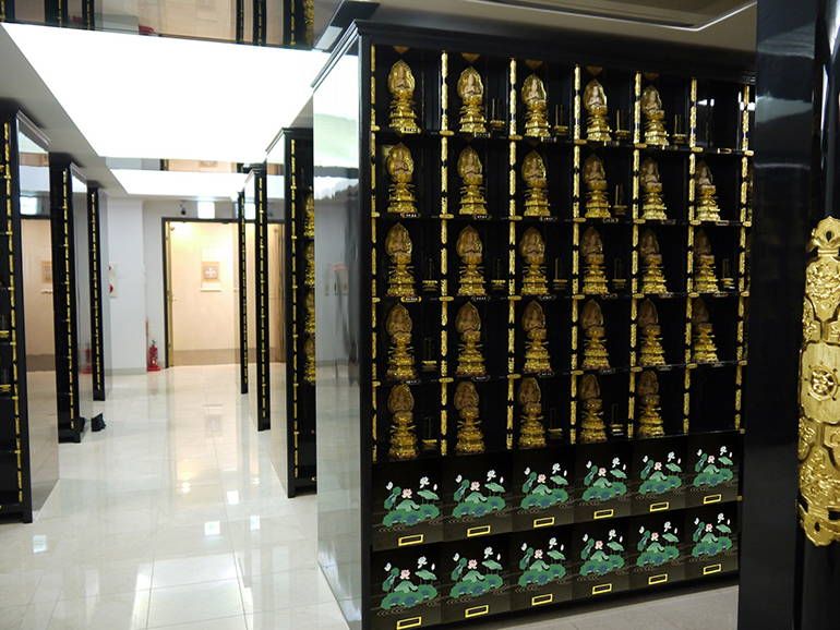 寶珠山 東福院 四ッ谷納骨堂　直接参拝式の納骨壇